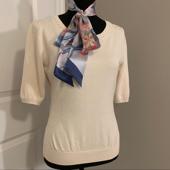 {2/$40} H&M Knit Three-Quarter Sleeve Top - Picture 6 of 11